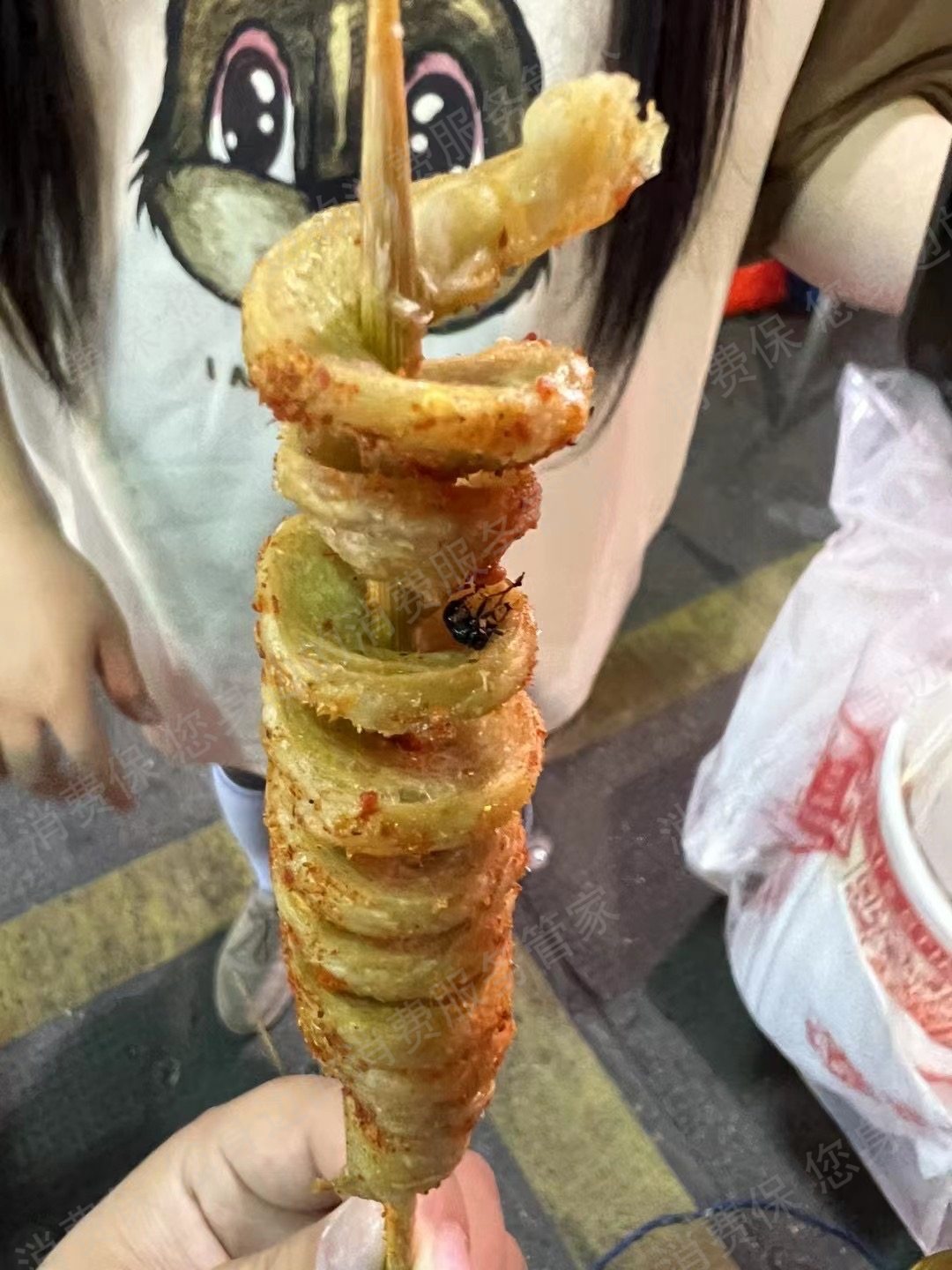 喜姐炸串产品质量缺陷