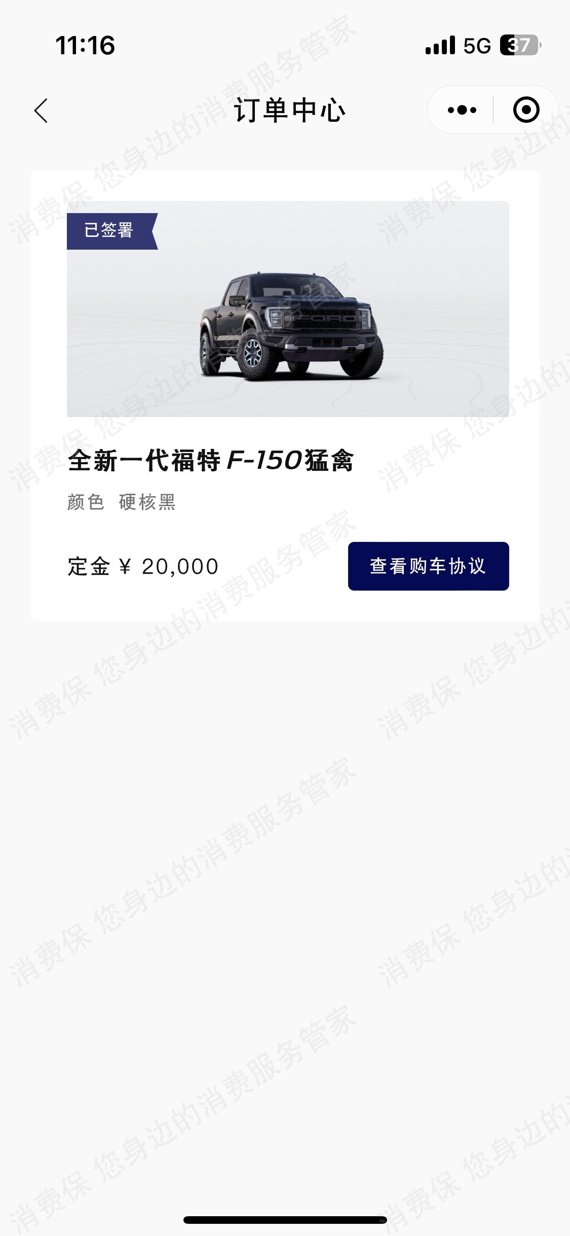福特（进口）车漆问题