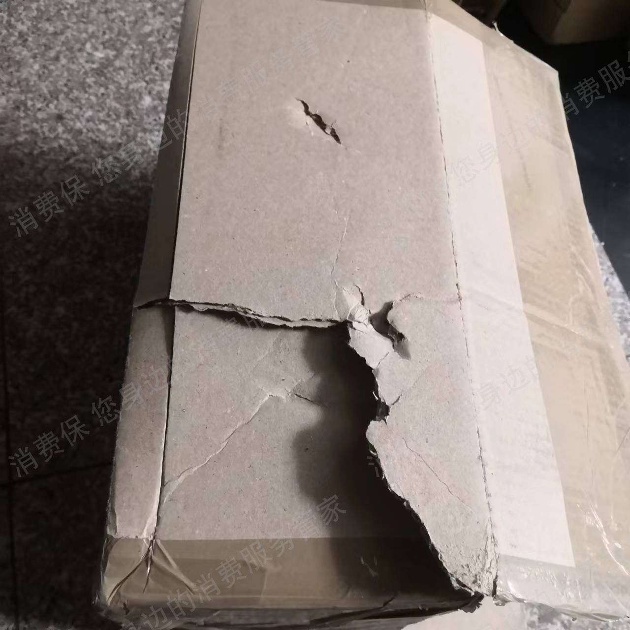 圆通快递货物损坏