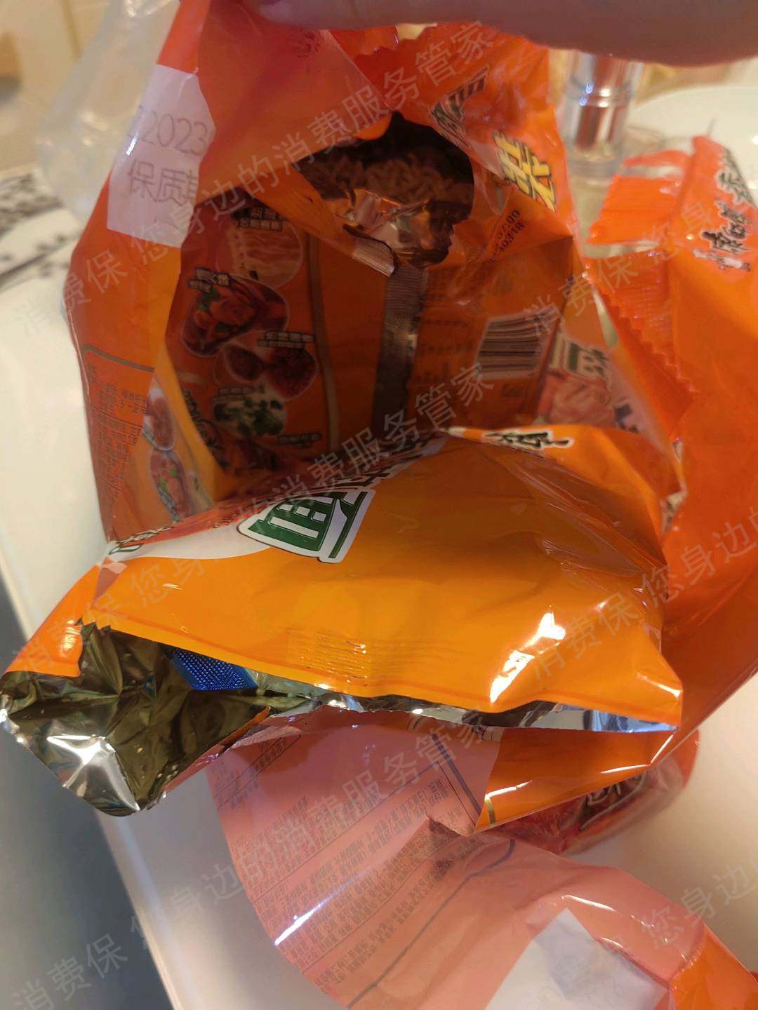 康师傅商品质量问题
