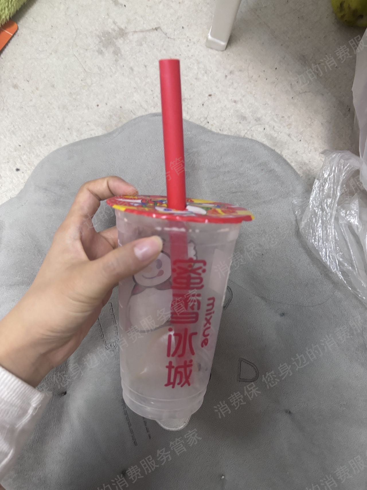 蜜雪冰城（线下门店）商品质量问题