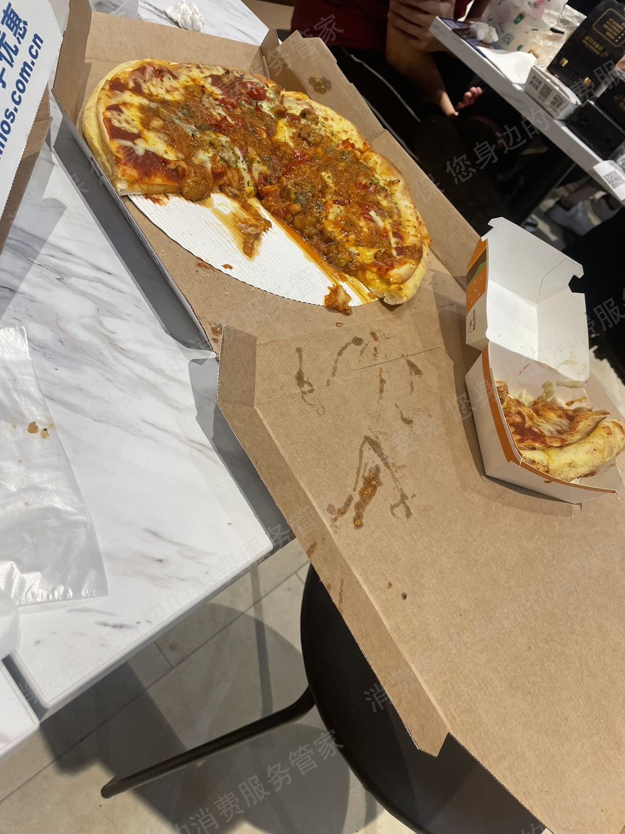 Domino's达美乐虚假宣传