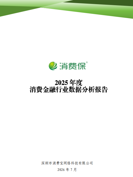 2025年度消费金融行业数据分析报告