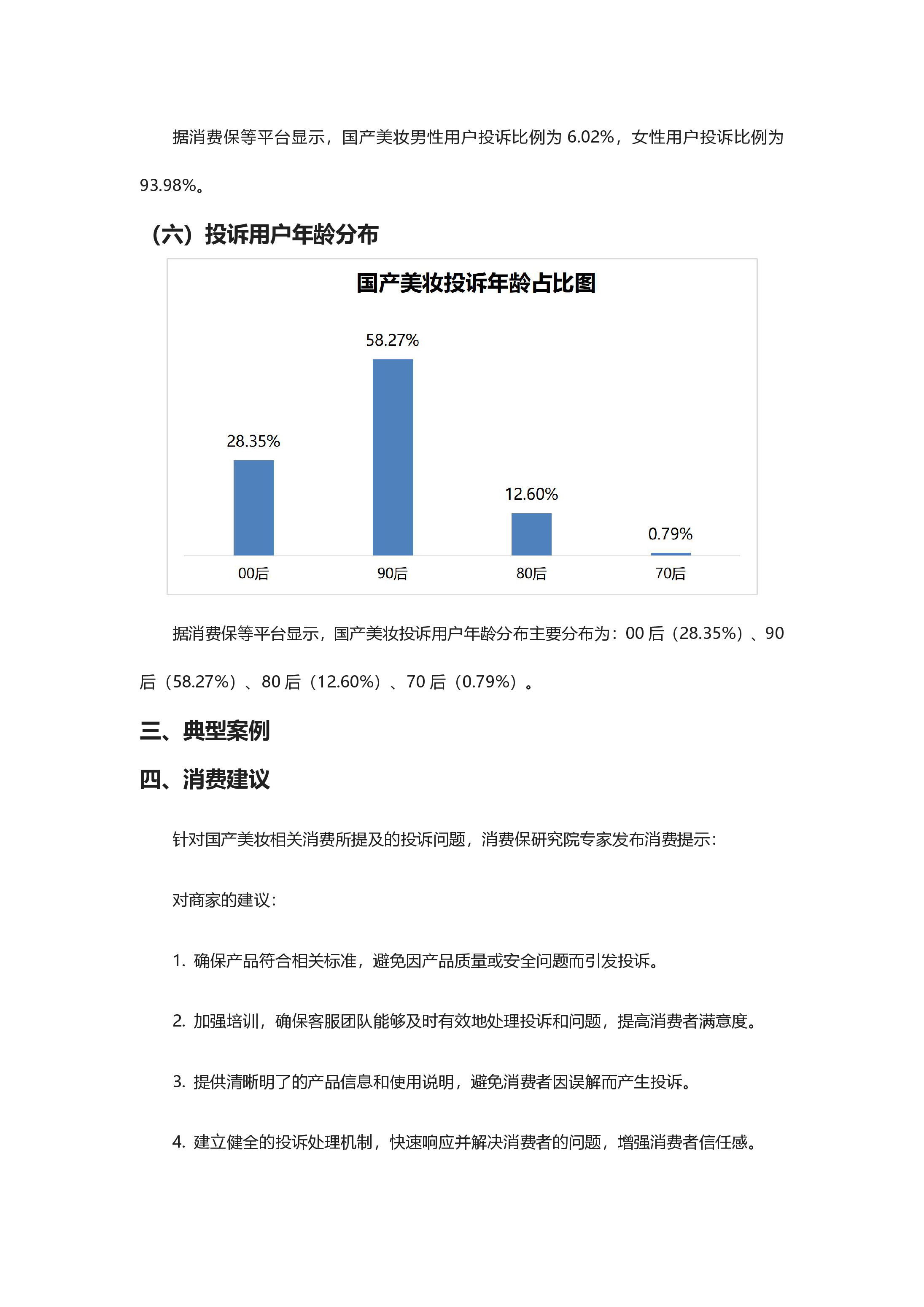 国产美妆投诉分析报告