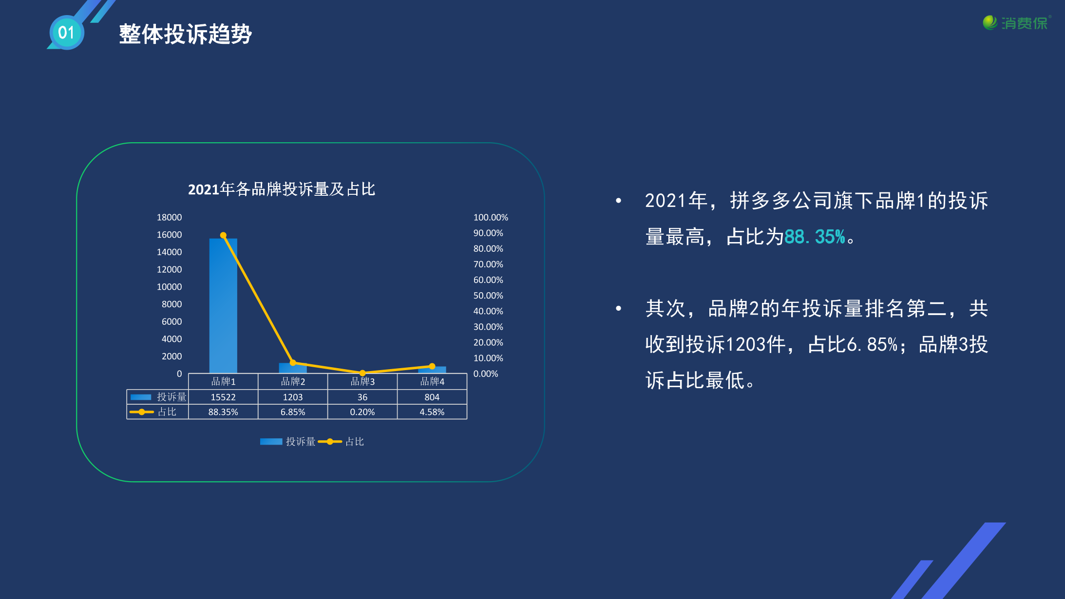 企业投诉数据-年度分析报告